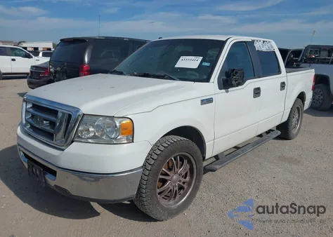 2008 Ford F-150 60Th Anniversary/Fx2/King Ranch/Lariat/Xlt z USA, uszkodzony, nr VIN 1FTPW12V58FA11192